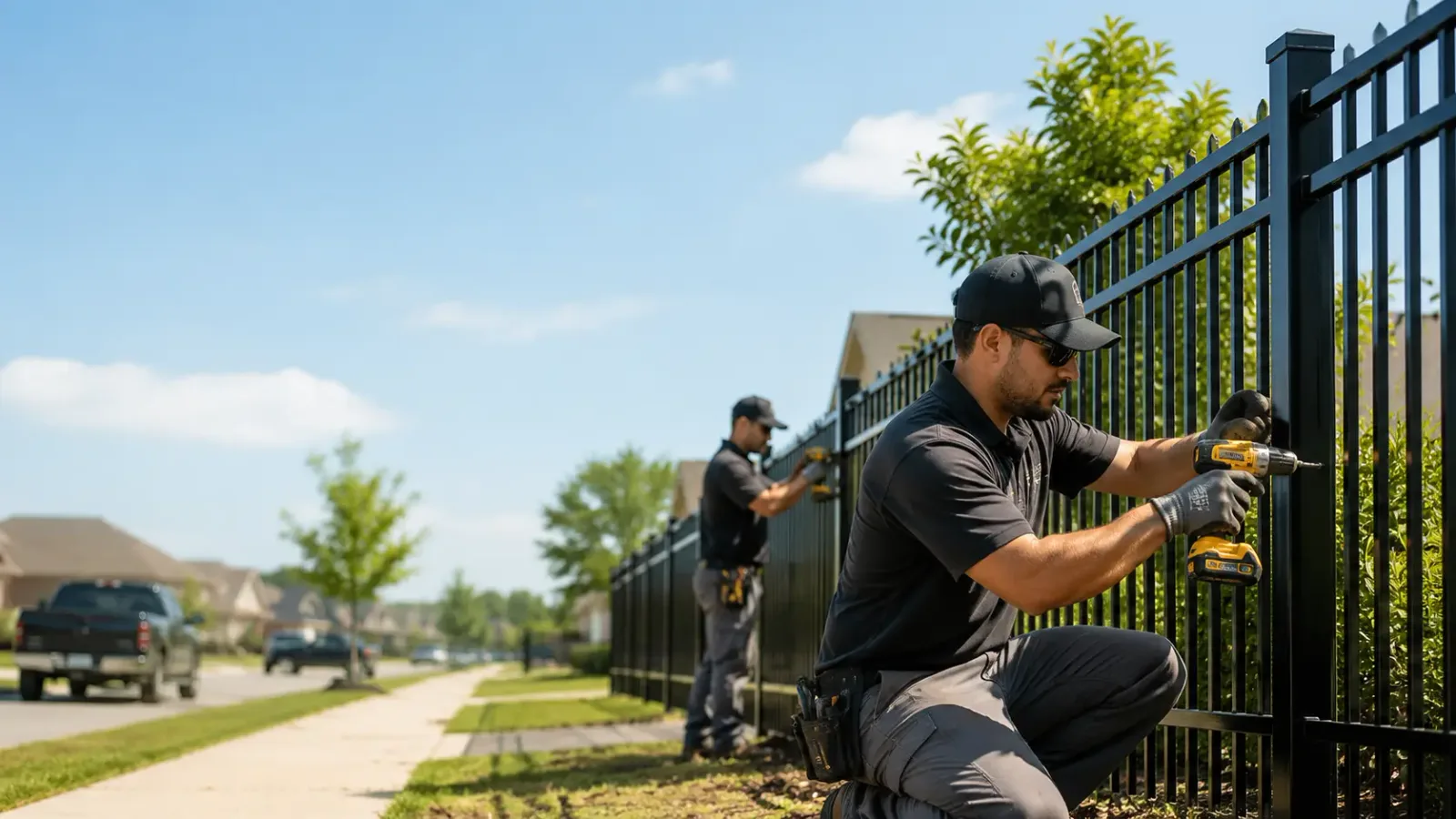 Metal Fence Installation in Kensett, IA